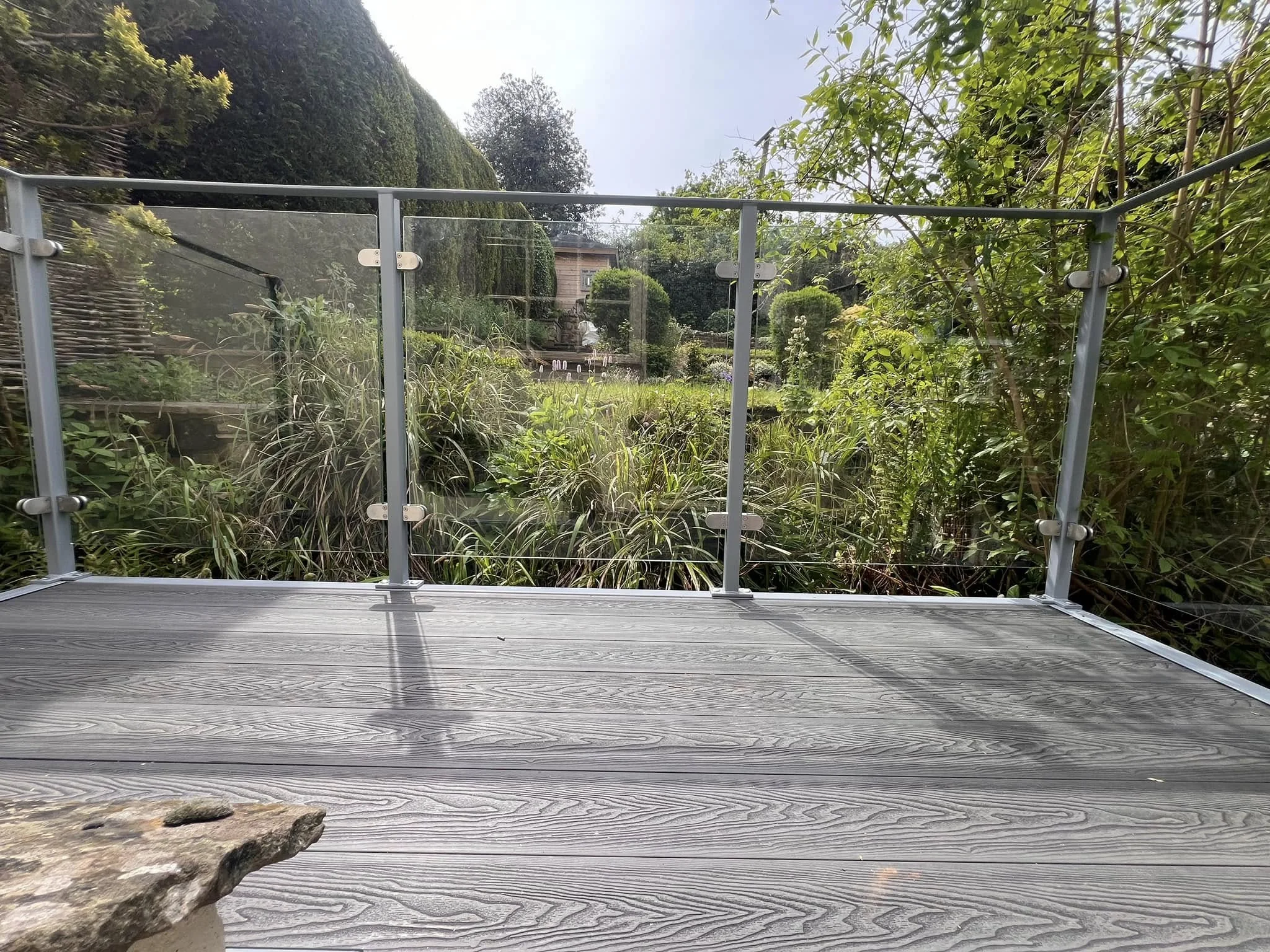 Glass balustrade
